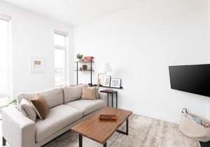 Modern 1BR Apt with Skywalk to Fiserv, Rooftop, and Parking