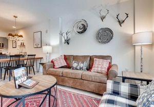 Modern 1BR in Keystone- Walk to Slopes & Kids Ski Free! condo