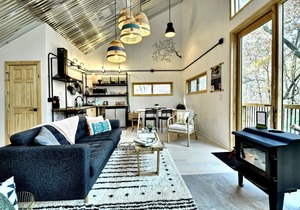 Modern Mtn Cabin, Private, Fire Pit