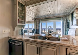 Oceanfront Living at its Best! Professionally renovated and decorated with a breathtaking oceanview.