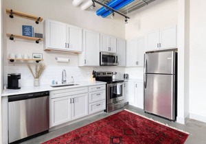 Spacious 1BR Near Fiserv with Rooftop, Gym, and Parking