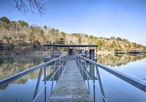 Spacious Home on Beaver Lake with Deck and Fire Pit!