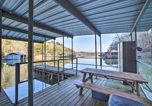 Spacious Home on Beaver Lake with Deck and Fire Pit!