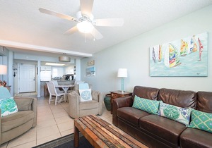 Sunswept 107 2/2 1ST Floor Condo* Nicely Updated with Gulf View*
