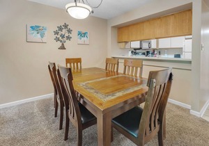 three bedroom condo with loft, sleeps 12