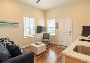 Top floor upscale contemporary space with great views and great location