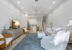 TROPICAL FRONT ~ Remodeled 2 BR, 2.5 Ba w/Parking in Perfect Location!
