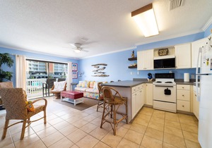 UNBEATABLE Location -Partial Gulf View - Easy beach access, close to everything!