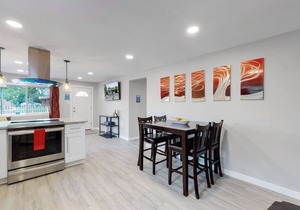 Updated 3-Bed Ranch w/King Beds, Yard & Smart TVs on Corner Lot