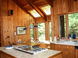 Lakefront Adirondack Log | Lake Luzerne-Hadley
