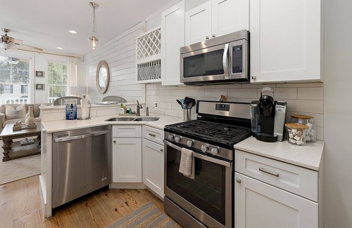 Saint Simons Island House | 100 Yards to the Beach - Dog Friendly Spacious Townhome + Garage & Beach Gear!