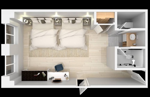 LoDo Apartment | 25 m² Studio flat ∙ 1 bedroom ∙ 4 guests