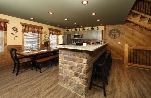 Gatlinburg Cabin | 6BR, private indoor pool, hot tub, game rooms. Free attraction tickets!