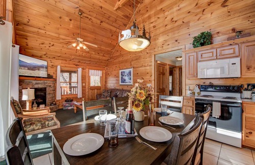 Black Bear Falls Cabin | 76 m² Cabin ∙ 2 bedrooms ∙ 6 guests