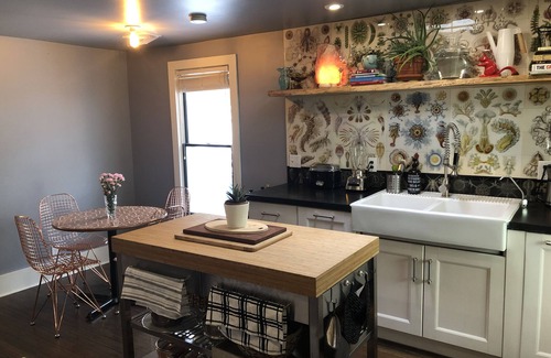 Whittier House | Boulder Artist Home Mountain Views Garden Pet-Friendly