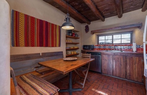 Historic Eastside House | Canyon Getaway- Courtyard -Canyon Rd & Plaza -1BR