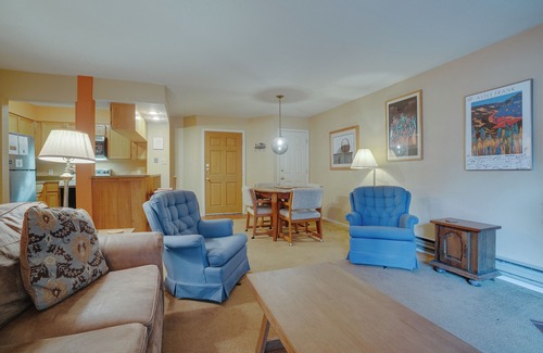 Angel Fire Condo | Condo with Covered parking two blocks from the Slopes!