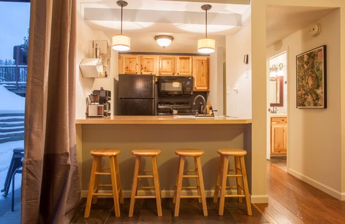 Steamboat Springs Condo | Cozy and Convenient Garden Level Condo. Walk to Lifts. Heated Pool & Hot Tub