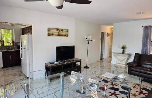 East Fort Lauderdale Apartment | Cozy Duplex overlooks the water and is within walking distance of the beach!