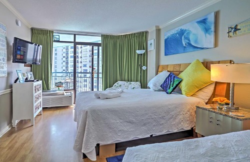 Myrtle Beach Apartment | Cozy Myrtle Beach Condo with Ocean View and Pool Access