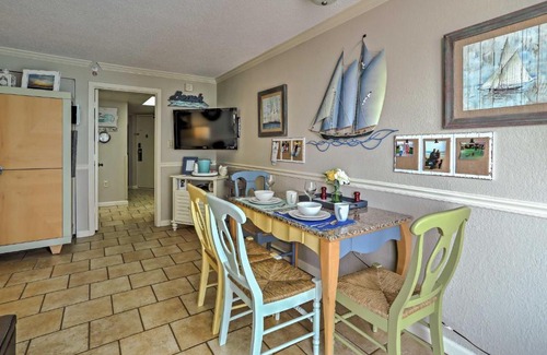Myrtle Beach Apartment | Cozy Myrtle Beach Condo with Ocean View and Pool Access