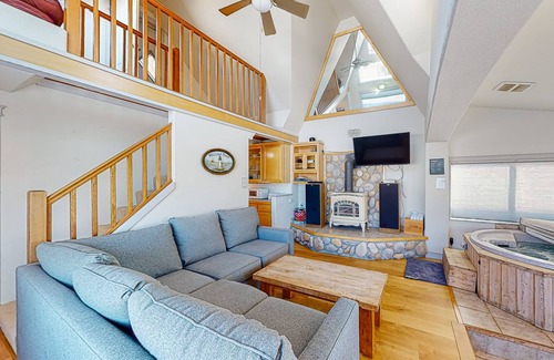 Depoe Bay House | Dog-friendly home with ocean views, deck & private hot tub - near downtown