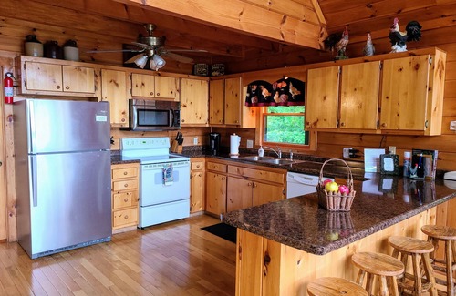 Blue Ridge Cabin | 'Endless View' from the Top of Sunrock Mountain