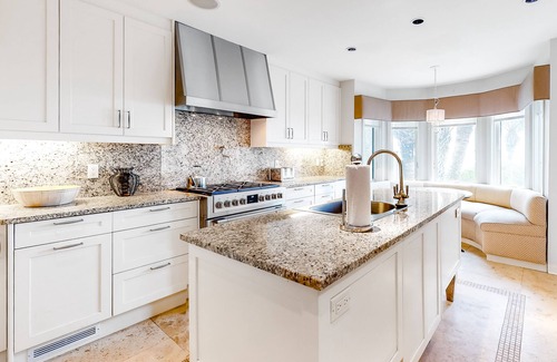 Beach Lagoon House | Grand oceanfront getaway with a sundeck, pools & beach access