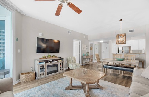 Fort Walton Beach - Destin Condo | 🐚Gulf and Pool Front~Lagoon Pool~Whirlpool~Splashpad~Palms Resort 2603 Jr 2BR