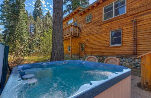 Tahoma House | Hooga House on the West Shore - Stunning Log Cabin w Private Hot Tub - Pet Friendly!