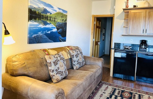 Estes Park Condo | Horsetooth Peak 26C - 1 Br Condo - Jetted Bathtub - Lake/Mountain Views!