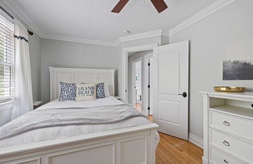 Grand Beach House | Juniper Presents: Family fun at Grand Beach, with Hot tub and Golf Cart