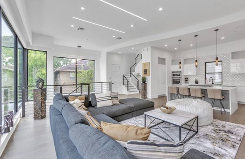 Neartown House | Luxury 4 Story Home with an Elevator & Private Hot Tub