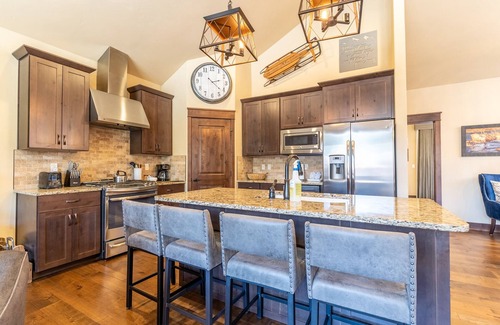 River Run House | Luxury Townhome in River Run Village w/Mountain Views, Easy Access to Shops!