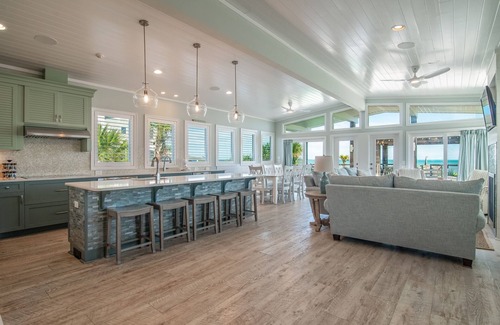 North Litchfield Beach House | Morning Tide Ocean Front with large deck on North Litchfield Beach