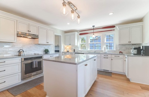Isle of Palms House | Oceanfront Oasis! Renovated kitchen, Private Boardwalk, Pool, Hot Tub - 3602 Palm