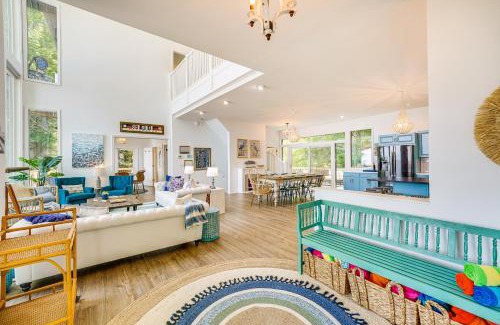 Pentwater House | Private Beachfront Lake Michigan Rental with Kayaks
