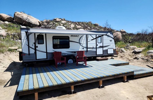 Aguanga RV Rental | Recreational vehicle (RV) ∙ 1 bedroom ∙ 2 guests