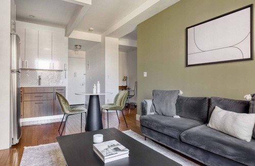 Upper West Side Apartment | Roomy UWS 1BR w/Doorman & Gym, near Central Park, by Blueground