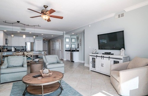 Gulf Shores Condo | San Carlos 1209 | Gorgeous, updated direct beach front! Walk to shop, dine, fun!