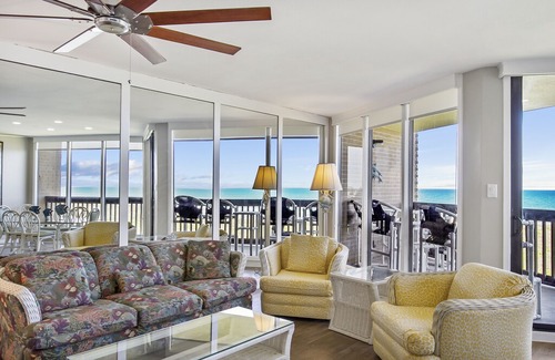Port Aransas Condo | Sandpiper Condominiums 309, Panoramic Gulf Views w/ direct access to Mustang Island/Port A beaches