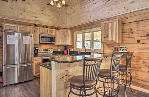 Chalet Village North Cabin | 'The Phoenix' Cabin w/Hot Tub in Gatlinburg!
