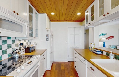South Beach House | Waterfront Vacation Home with Pool & Huge Deck - Walk to Beach