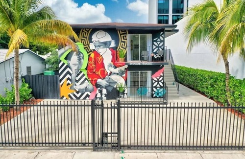 Midtown Apartment | Wynwood Charm 4, Live the art.1 Free Gated Parking