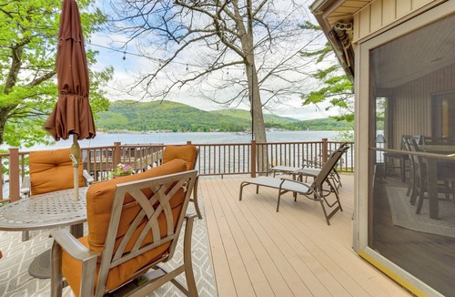 Lake George House | 1 Mi to Village: Waterfront Oasis in Lake George!