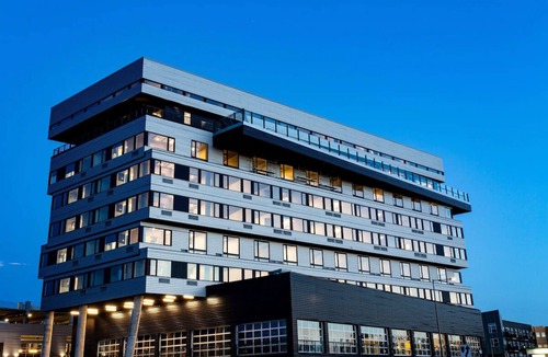 River North Art District Hotel | 2 Queen Mountain View: The Source Hotel, Plush Mattresses, Rooftop Pool, 2 Units