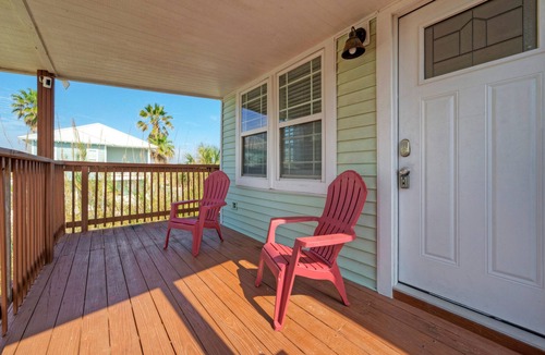 Shibui Sands House | 2-Unit Home in Golf Cart Zone w/Patio + Balcony | Salty Sunshine: Group Retreat
