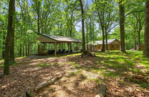 South Fork Ski Chalet | 20 acres w Private Pavilion, Fireplace & Fire Pit