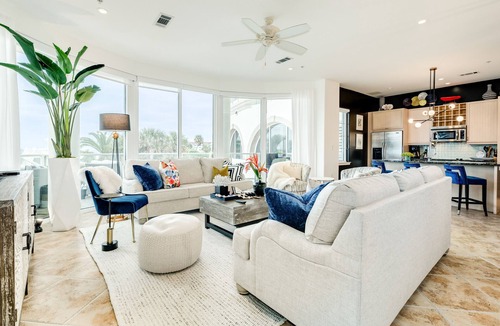 Galveston Condo | 2nd Floor Beachfront Condo - Elevator, Private Balcony, POOL, Lazy River & more