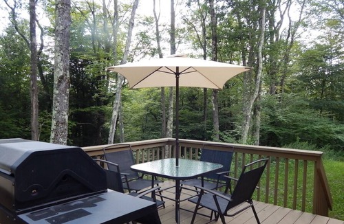 Delancey House | 3 Bedroom home with rear deck and covered front porch.
